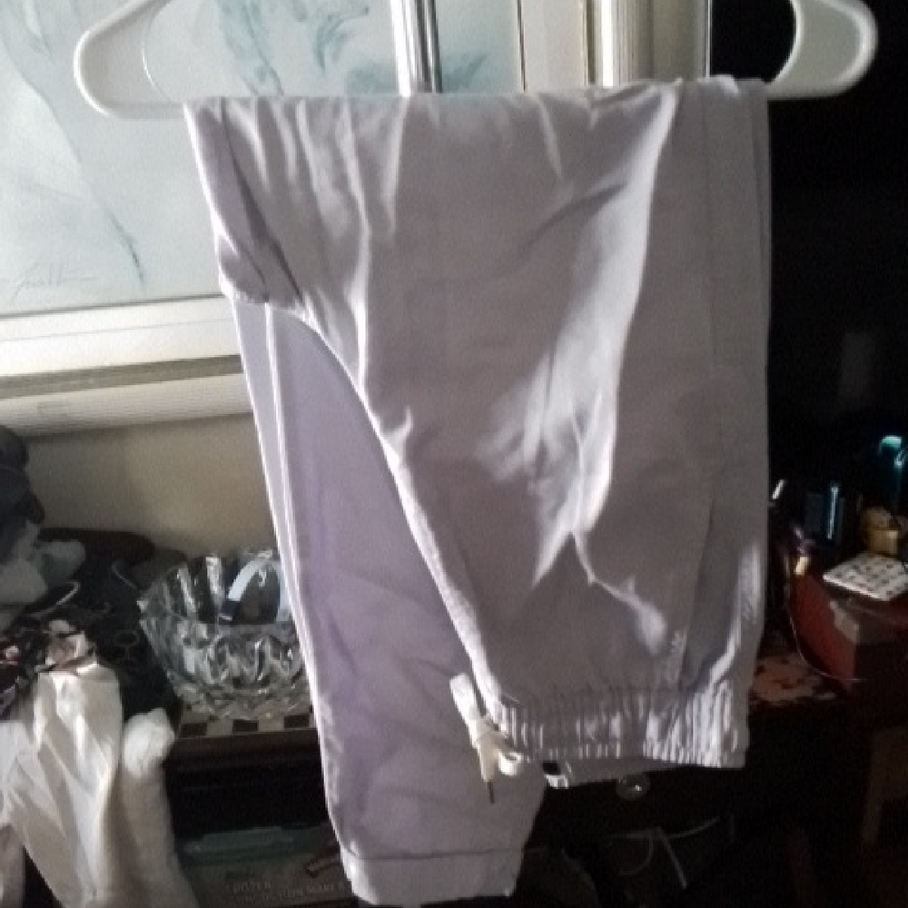 Bershka Light Purple Drawstring Pants